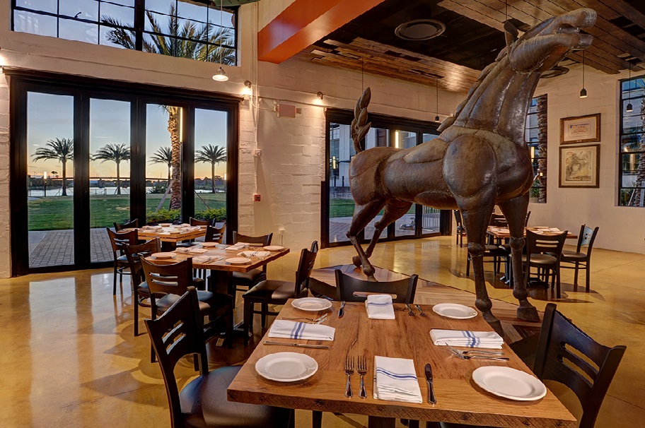 Dining Room With Sunset Views Ulele Tampa Restaurant Now Open On